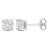 Deals 🔔 Lab Created 1.37 CT TGW Created Moissanite Stud Earrings in Sterling Silver by Belk & Co. 💯