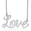 Coupon 🥰 Sterling Silver Love Necklace by Belk & Co. 🌟