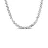 Hot Sale 🥰 1/2 ct. t.w. Diamond Tennis Necklace in Sterling Silver by Belk & Co. 🎁