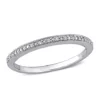 Wholesale 👏 1/20 ct. t.w. Diamond Wedding Band in 10K White Gold by Belk & Co. 😀