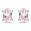 Budget 🥰 1/2 ct. t.w. Pink Tourmaline Stud Earrings, Sterling Silver by Belk & Co. 🔥