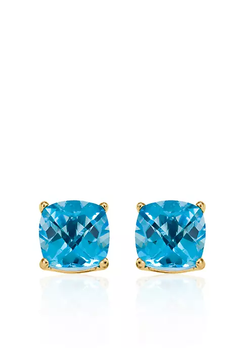 Coupon โ 14k Yellow Gold 6mm Blue Topaz Stud Earrings by Belk & Co. ๐ฅ 1 Coupon โ 14k Yellow Gold 6mm Blue Topaz Stud Earrings by Belk & Co. ๐ฅ