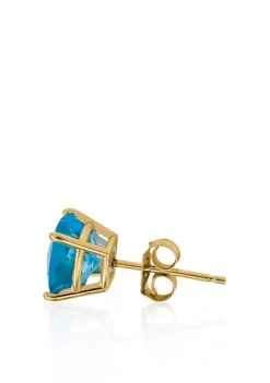 Coupon โ 14k Yellow Gold 6mm Blue Topaz Stud Earrings by Belk & Co. ๐ฅ 4 Coupon โ 14k Yellow Gold 6mm Blue Topaz Stud Earrings by Belk & Co. ๐ฅ -DealsBelk & Co. Store Belk 10284