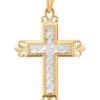 Deals 🧨 Cross Pendant in 14K Yellow Gold by Belk & Co. 🔥