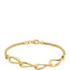 Best Pirce 😍 Oval Bracelet in 10K Yellow Gold by Belk & Co. 🧨