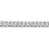 Coupon 🔔 Mens 14K White Gold 4.76 Millimeter Beveled Curb Chain Necklace by Belk & Co. ✨