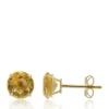 Cheap 😉 1.5 ct. t.w. Citrine Stud Earrings in 10K Yellow Gold by Belk & Co. ✨