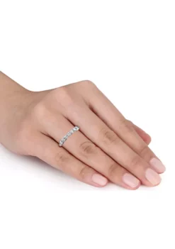 Brand new โ๏ธ 1/2 ct. t.w. Diamond Anniversary Band in 10K White Gold by Belk & Co. ๐ 9 Brand new โ๏ธ 1/2 ct. t.w. Diamond Anniversary Band in 10K White Gold by Belk & Co. ๐ -DealsBelk & Co. Store Belk 10458