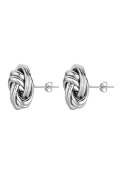 New 🌟 Sterling Silver Love Knot Post Earring by Belk & Co. 🔥 -DealsBelk & Co. Store Belk 10578