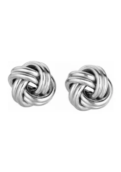 New 🌟 Sterling Silver Love Knot Post Earring by Belk & Co. 🔥 -DealsBelk & Co. Store Belk 10579