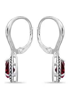 Wholesale 🧨 Swiss Blue Topaz and Created White Sapphire Necklace in Sterling Silver with 18" Cable Chain by Belk & Co. 🔔 -DealsBelk & Co. Store Belk 1067