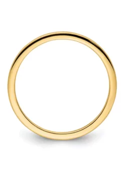 Cheapest ✨ 10K Gold 1.2mm Half Round Stackable Band by Belk & Co. ✔️ -DealsBelk & Co. Store Belk 10713