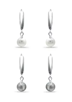 Top 10 💯 8 Millimeter White and Gray Freshwater Pearl Drop Earrings Set in Sterling Silver by Belk & Co. ⌛ 7 Top 10 💯 8 Millimeter White and Gray Freshwater Pearl Drop Earrings Set in Sterling Silver by Belk & Co. ⌛ -DealsBelk & Co. Store Belk 1073