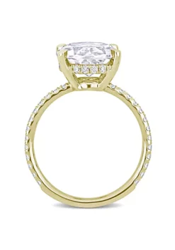 Wholesale 🔥 Lab Created Created Moissanite Engagement Ring in 10k Yellow Gold by Belk & Co. ✔️ -DealsBelk & Co. Store Belk 10760
