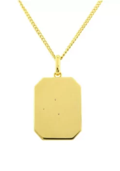 Flash Sale ❤️ 1/10 ct. t.w. Diamond Necklace with 18" Curb Chain in Sterling Silver by Belk & Co. ✨ -DealsBelk & Co. Store Belk 10820