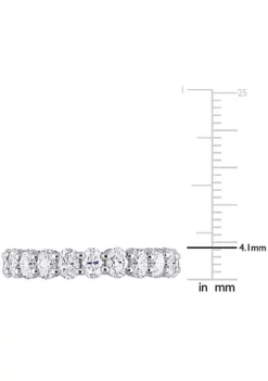 Coupon โ Lab Created Oval Cut Created Moissanite Eternity Ring in 14k White Gold by Belk & Co. ๐ 9 Coupon โ Lab Created Oval Cut Created Moissanite Eternity Ring in 14k White Gold by Belk & Co. ๐ -DealsBelk & Co. Store Belk 10834