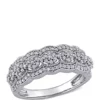 Deals 😀 Diamond Vintage Anniversary Band in 10K White Gold by Belk & Co. 🌟