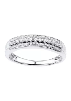 Deals 😉 1/4 ct. t.w. Diamond Ring in 10K White Gold by Belk & Co. 💯