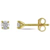 Budget 🌟 1/4 ct. t.w. Diamond Stud Earrings in 14K Yellow Gold by Belk & Co. 🧨