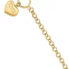Discount 🎁 Puffed Mom Heart Toggle bracelet in 14K Yellow Gold by Belk & Co. 😍