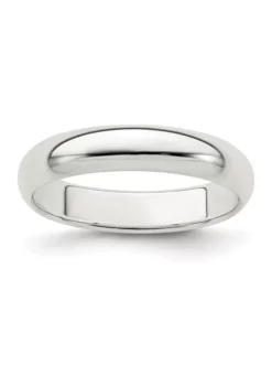 Best Pirce 🥰 Sterling Silver Half-Round Band by Belk & Co. ⌛ -DealsBelk & Co. Store Belk 1095