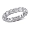 Top 10 🤩 4 CT TW Diamond Eternity Ring in 18k White Gold by Belk & Co. 🧨