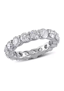 Top 10 🤩 4 CT TW Diamond Eternity Ring in 18k White Gold by Belk & Co. 🧨