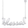 Top 10 ✔️ Sterling Silver Blessed Necklace by Belk & Co. 🧨