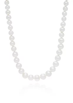 Outlet ๐ Freshwater Pearl Necklace in 14k Yellow Gold by Belk & Co. ๐