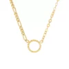 Cheapest 😍 Circle Necklace in 10K Yellow Gold by Belk & Co. 🎉