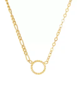 Cheapest 😍 Circle Necklace in 10K Yellow Gold by Belk & Co. 🎉 -DealsBelk & Co. Store Belk 11008