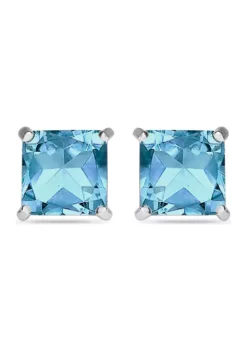 Buy 🛒 3.5 ct. t.w. London Blue Topaz Stud Earrings, Sterling Silver by Belk & Co. 🎉