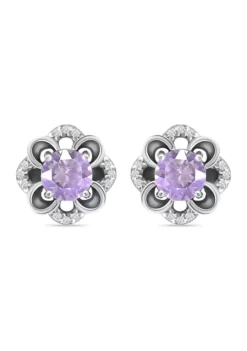 Best reviews of 🔥 1.5 ct. t.w. Amethyst and White Topaz Flower Earrings, Sterling Silver by Belk & Co. 🤩 7 Best reviews of 🔥 1.5 ct. t.w. Amethyst and White Topaz Flower Earrings, Sterling Silver by Belk & Co. 🤩 -DealsBelk & Co. Store Belk 11056