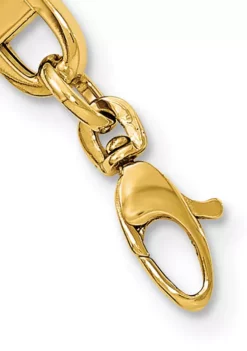 Best reviews of 🔔 Mens 14K Yellow Gold Fancy Link Bracelet by Belk & Co. 😉 -DealsBelk & Co. Store Belk 11066