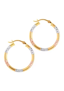 Deals 😀 10KY Hoop Earring by Belk & Co. 🥰 -DealsBelk & Co. Store Belk 11070
