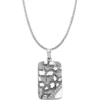 New 🌟 Nugget 🐕 Dog Tag Chain Necklace in Sterling Silver by Belk & Co. 🧨
