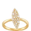 Cheap 🥰 1/3 ct. t.w. Diamond Ring in 10K Yellow Gold by Belk & Co. 💯