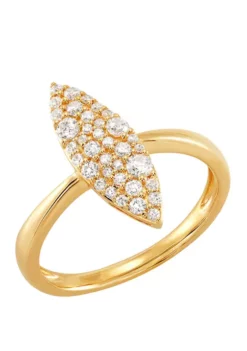 Cheap 🥰 1/3 ct. t.w. Diamond Ring in 10K Yellow Gold by Belk & Co. 💯 -DealsBelk & Co. Store Belk 11174