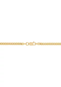 Deals 🎉 3.5 Millimeter Cuban Chain Necklace in Sterling Silver by Belk & Co. 🥰 -DealsBelk & Co. Store Belk 11186