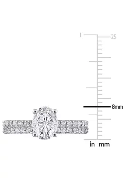 Best Sale ⭐ Lab Created Oval Cut Created White Sapphire Engagement Ring and Matching Eternity Ring 2pc Set in 10K White Gold by Belk & Co. ✨ 9 Best Sale ⭐ Lab Created Oval Cut Created White Sapphire Engagement Ring and Matching Eternity Ring 2pc Set in 10K White Gold by Belk & Co. ✨ -DealsBelk & Co. Store Belk 11216