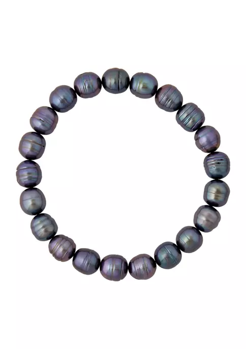 Buy ๐ Black Ringed Oval Pearl Jewelry Set in Sterling Silver by Belk & Co. ๐ 2 Buy ๐ Black Ringed Oval Pearl Jewelry Set in Sterling Silver by Belk & Co. ๐ - Image 2