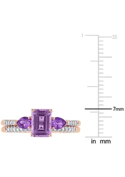 Promo ๐ฏ Rose de France Amethyst and 1/10 CT TW Diamond Bridal Ring Set in 10k Rose Gold by Belk & Co. ๐ 9 Promo ๐ฏ Rose de France Amethyst and 1/10 CT TW Diamond Bridal Ring Set in 10k Rose Gold by Belk & Co. ๐ -DealsBelk & Co. Store Belk 11314