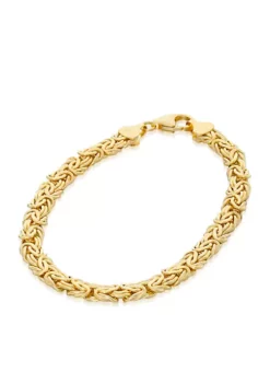 Wholesale ✨ 10k Yellow Gold Byzantine Bracelet by Belk & Co. 🥰