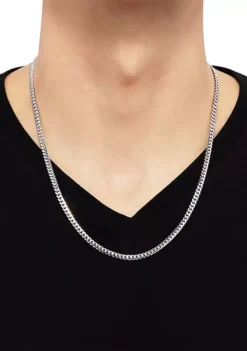 Budget ❤️ 22 Inch Chain Necklace in Sterling Silver by Belk & Co. 🌟 -DealsBelk & Co. Store Belk 11531