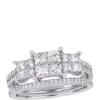 Brand new ✨ 2 Piece 1.33 ct. t.w. Diamond Bridal Ring Set in 14k White Gold by Belk & Co. ❤️