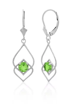 Buy 🤩 Sterling Silver Gemstone Earrings by Belk & Co. 👏 -DealsBelk & Co. Store Belk 11827