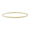 Best Sale ✔️ 18k Yellow Gold Plated Sterling Silver 2.2mm Rope Chain Anklet, 9" by Belk & Co. 😉