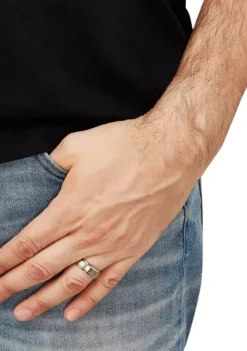 Hot Sale 🥰 7 Millimeter Gents Band in Titanium by Belk & Co. 🎁 -DealsBelk & Co. Store Belk 11981