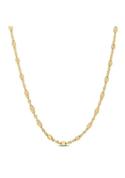 Best Pirce 🎁 Bead Chain Necklace in 18k Yellow Gold Plated Sterling Silver, 24" by Belk & Co. 🧨 -DealsBelk & Co. Store Belk 12000