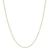 Best Pirce 🔔 1.15 Millimeter Perfectina Solid Chain in 14K Yellow Gold by Belk & Co. 👏